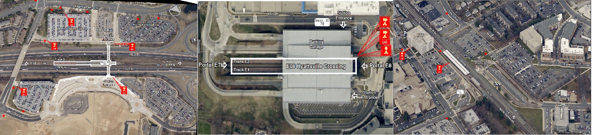 Three Surface Lots / WMATA